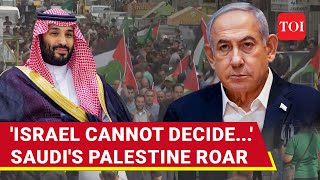 'Israel Cannot Exist...': Saudi Arabia's Blistering Attack; MBS Aide's Big Backing For Palestine