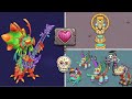 Epic Arackulele, Rare Osstax, Beat Hereafter 2024 - All Animations & Breeding (My Singing Monsters)