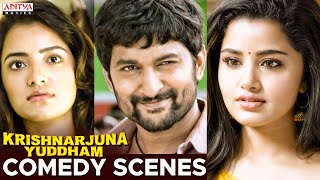 "Nani" Latest Back2Back Comedy Scenes | Krishnarjuna Yuddham |Anupama,RuksharDhillon | Aditya Movies