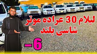 لیلام 30 عراده موتر شاسی بلند با پلیت های -6