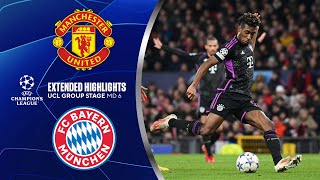 Manchester United vs. Bayern: Extended Highlights | UCL Group Stage MD 6 | CBS Sports Golazo