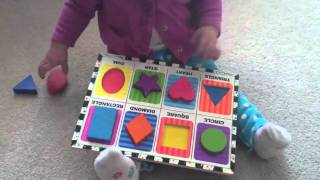 Lyla Knows Shapes - 21 Months