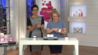 philosophy super-size full of promise face and neck with Rachel Boesing