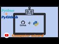 how to create a Repository in python using pyGithub