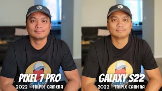 Google Pixel 7 Pro vs Samsung Galaxy S22 camera comparison! (ULTIMATE SHOOTOUT)