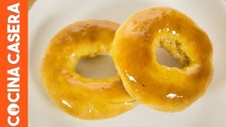 Berlinas caseras o rosquillas de azúcar