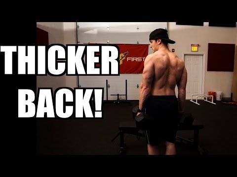 Top 5 Dumbbell Exercises to Build a Thicker Back Top 5 Dumbbell Exercises to Build a Thicker Back