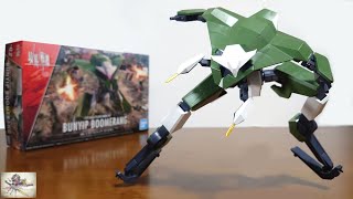 （各種パーツを展開して大ボリュームの高機動戦闘状態に！境界戦機の無人機AMAIMが登場！）HG 172 バンイップ・ブーメラン　レビュー