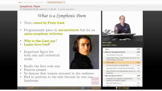 Music History: Symphonic Poem