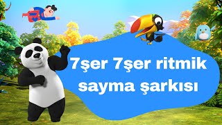 7şer 7şer ritmik sayma şarkısı