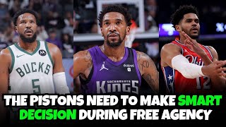 The Detroit Pistons need to spend their money wisely this free agency