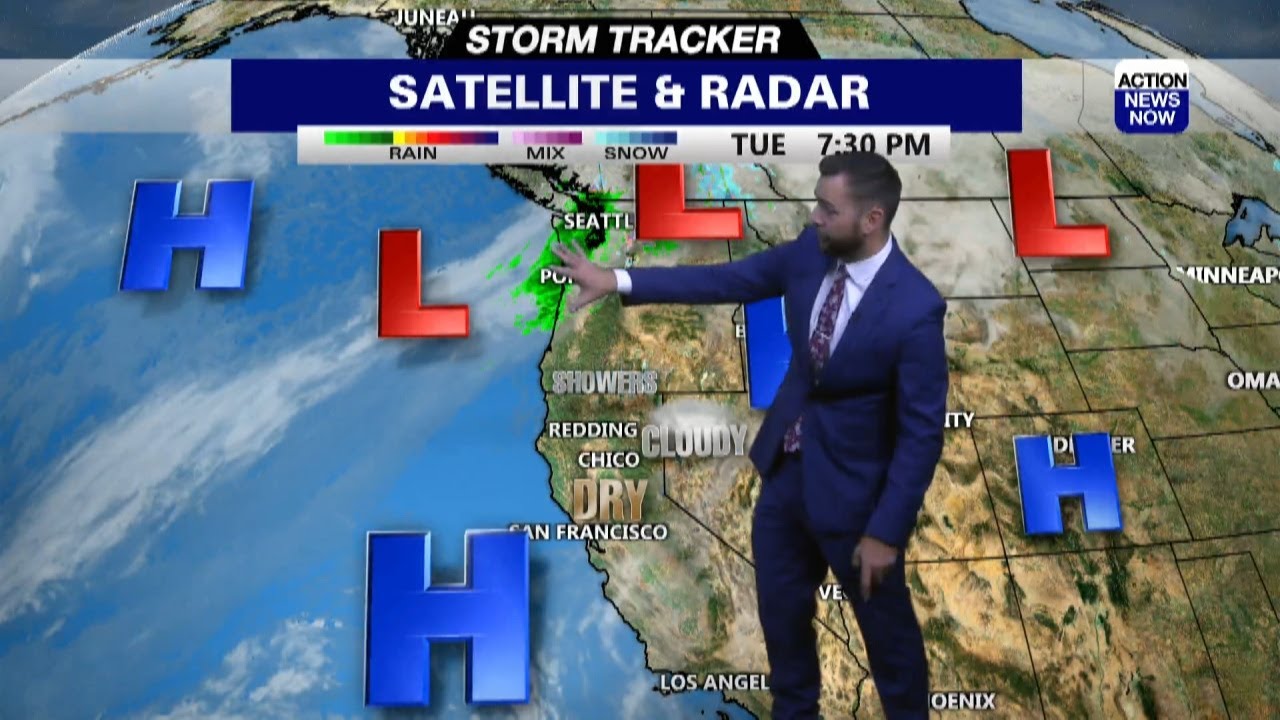 Storm Tracker Forecast: Mild Wednesday, But Bright & Windy For ...