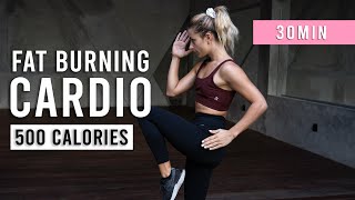 FAT BURNING CARDIO WORKOUT | Do This 30 Minute Full Body HIIT Workout To Burn 500 Calories At Home