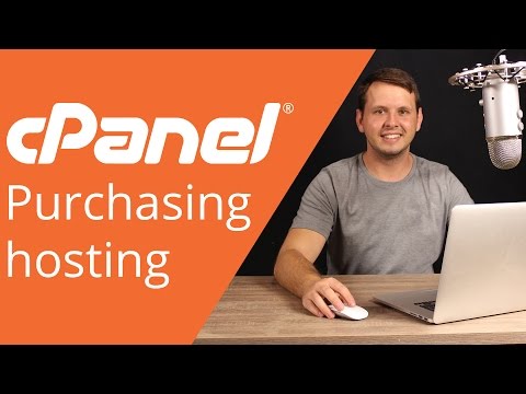 cPanel beginner tutorial 1 - How to purchase hosting cPanel beginner tutorial 1 - How to purchase hosting