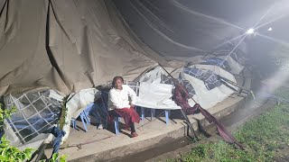 PBB Temple Tent Collapses Due To Heavy Rains