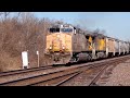 monster manifests 9 mega 6 train action with bnsf up k5lla 29 locomotives and 60k ft of train