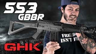 Could GHK 553 Be the BEST GBBR, EVER? - GHK 553 GBBR Review | RedWolf Airsoft RWTV