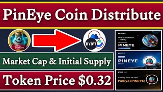 PinEye Token Distribution | PinEye Token Price $0.32 | PinEye Vesting And Cliff | Rizwan Blouch