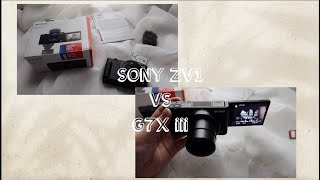 【数码测评】4K测评最火卡片机｜Sony ZV1 VS Canon G7X iii ｜优缺点对比及使用感受｜无硬件参数