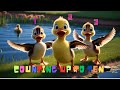 The Ducks Go Waddling | Count Up To Ten | Kids Songs About Animals