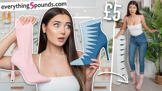 HUGE £5 SHOE HAUL! EVERYTHING5POUNDS.COM... IS THIS FOR REAL!? AD