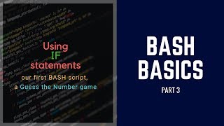 Linux Bash Scripting Basics - Part 3, IF statements