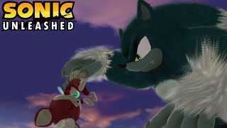 Sonic Meets Chip For The First Time - Sonic Unleashed (2008) (60FPS)