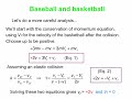 py105 pre class video for session 22 combining momentum and energy