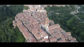 PITIGLIANO - Grosseto (TUSCANY) (DRONE VISUAL)