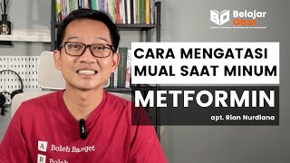 Cara mengatasi mual saat minum obat metformin