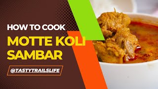 Nati Koli Sambar \u0026 Ragi Mudde Recipe | Authentic Village Style Chicken Curry with Ragi Ball