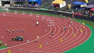 男子400mH_決勝A組_第49回北海道高体連札幌支部新人陸上20170820