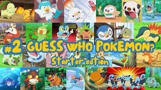 GUESS WHO POKEMON TEBAK STARTER POKEMON EPS.2