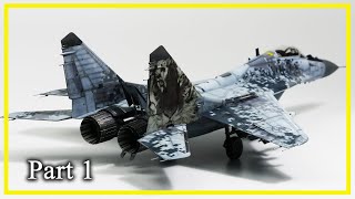 MiG-29 AS Fulcrum Digital Camouflage Part 01 (GWH 1/48)