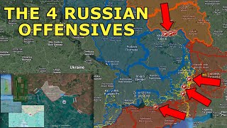 The 4 Ongoing Russian Offensives Captures Additional 18SQKM As Fighting Intensif