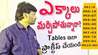 How To Learn Tables Easily In Telugu| Multiplication Tables |1 to 20 Tables trick | @TALENTCALLS