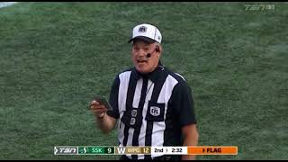 CFL Great Penalty Call