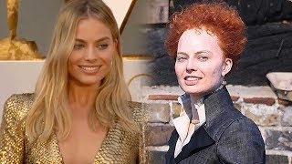 Margot Robbie Is Totally Unrecognizable as Queen Elizabeth I Filming 'Mary, Queen of Scots'