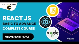 React Tutorial In Hindi #40: React useMemo Hook | React JS Tutorial For Beginners To Advanced