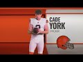 browns k cade york pregame 70 yard field goal