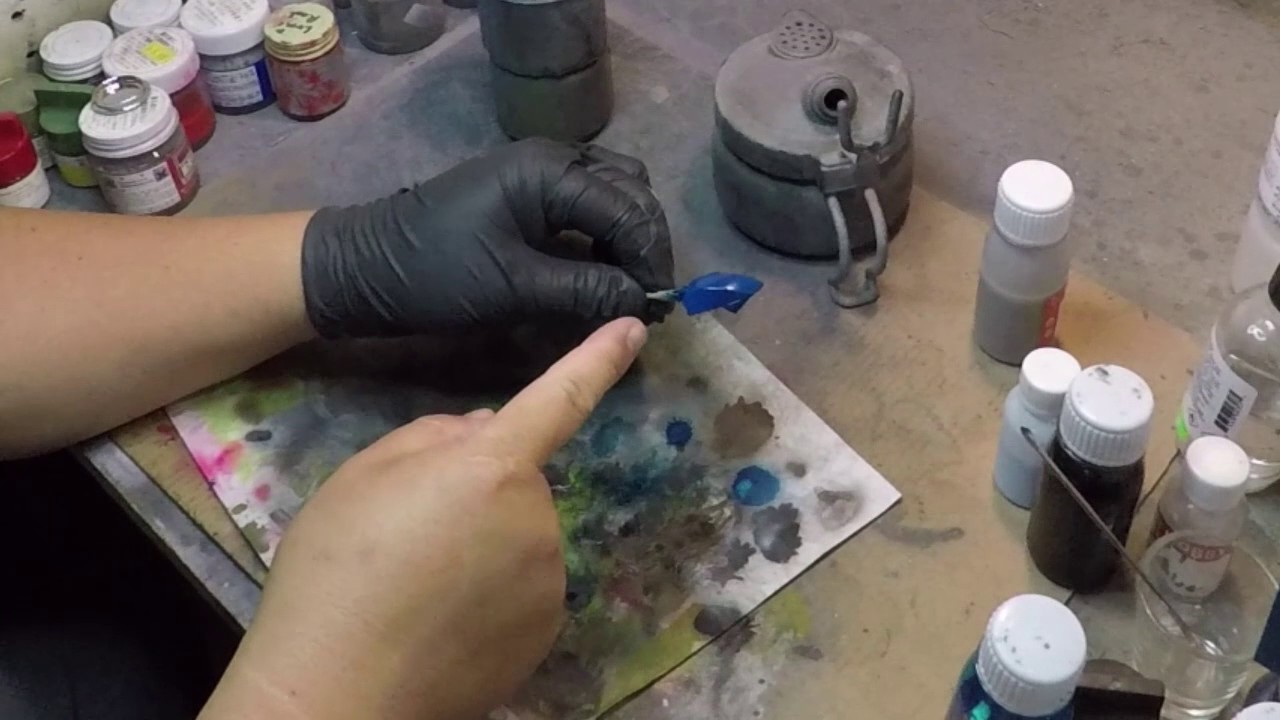 Airbrushing And Shading Techniques - YouTube