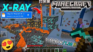 xray texture pack for minecraft pocket edition 1.19.81+ | x-ray pack for minecraft pe 1.19/1.20