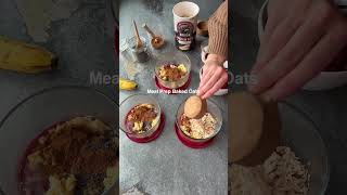 Meal Prep Baked Oats