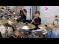 妞妞架子鼓 beyond 光輝歲月 女鼓手 小鼓手 爵士鼓 drum set