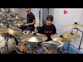 妞妞架子鼓 beyond 光輝歲月 女鼓手 小鼓手 爵士鼓 drum set