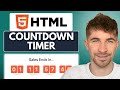 How to Add a Countdown Timer to HTML Website (2025)