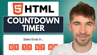 How to Add a Countdown Timer to HTML Website (2025)
