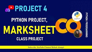 marksheet in python very simple using if else statement