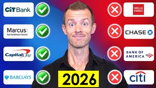 #1 BEST Bank Accounts 2026 (High Yield Savings)