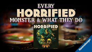 Every Horrified American Monster and what they DO!